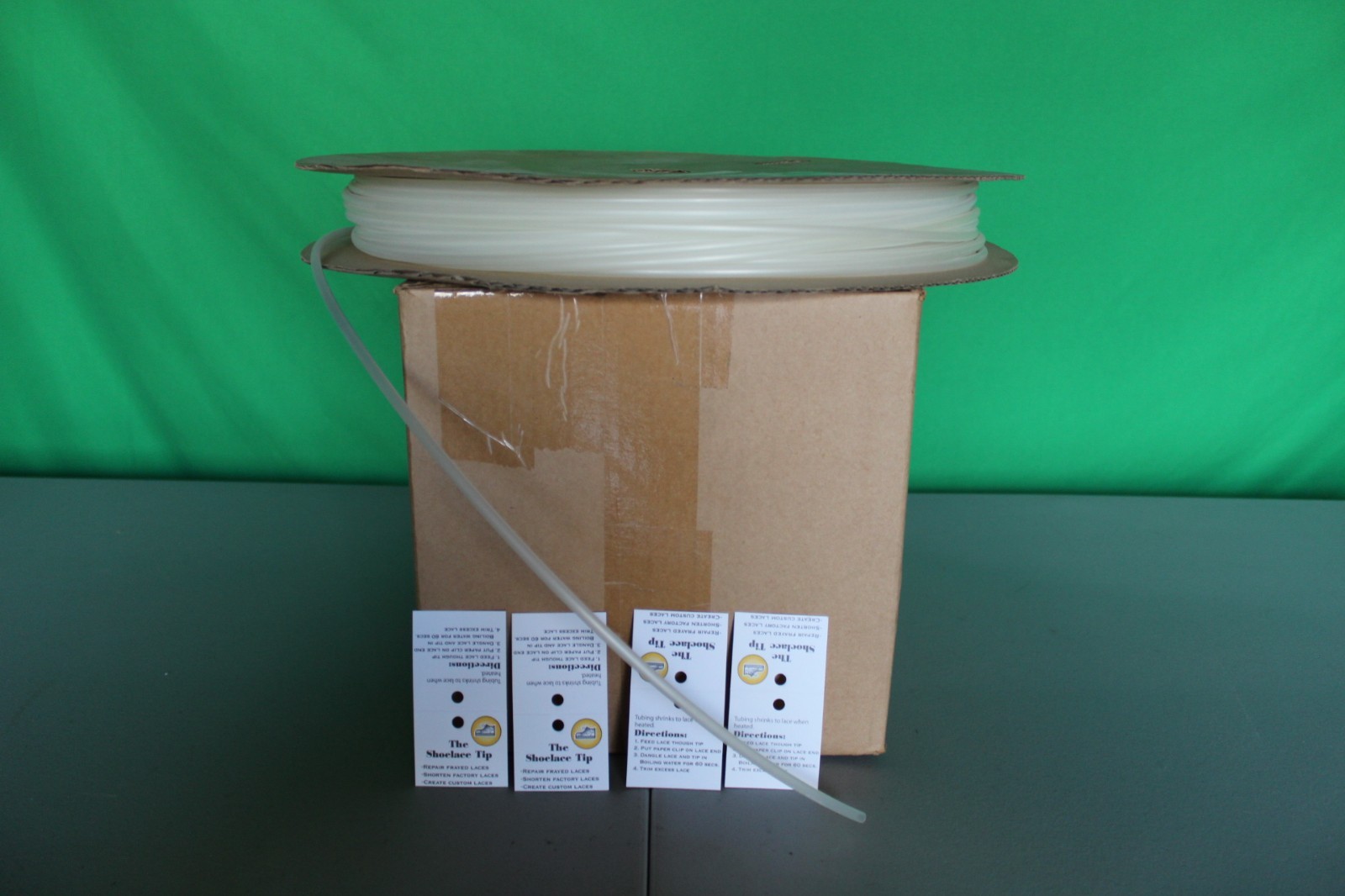 SHOELACE BUSINESS FOR SALE, DUCLOS TIPPING MACHINE, BTC-1-M, PLUS ALL INVENTORY