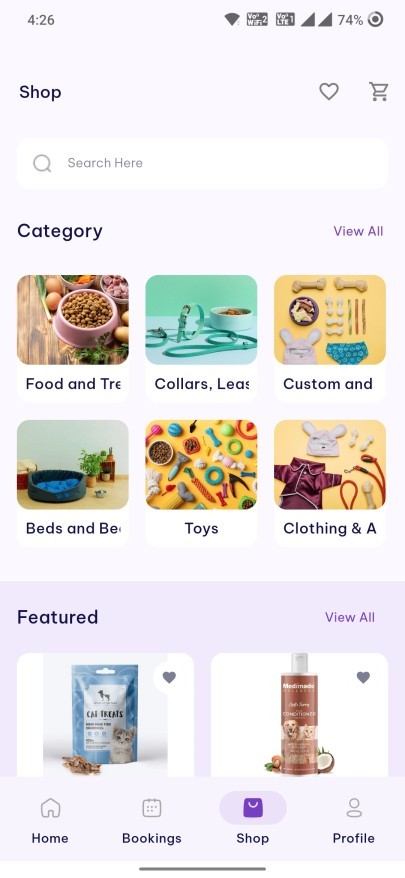 Petora – Flutter Multivendor Pet Care App | Android & iOS | Laravel Admin Panel
