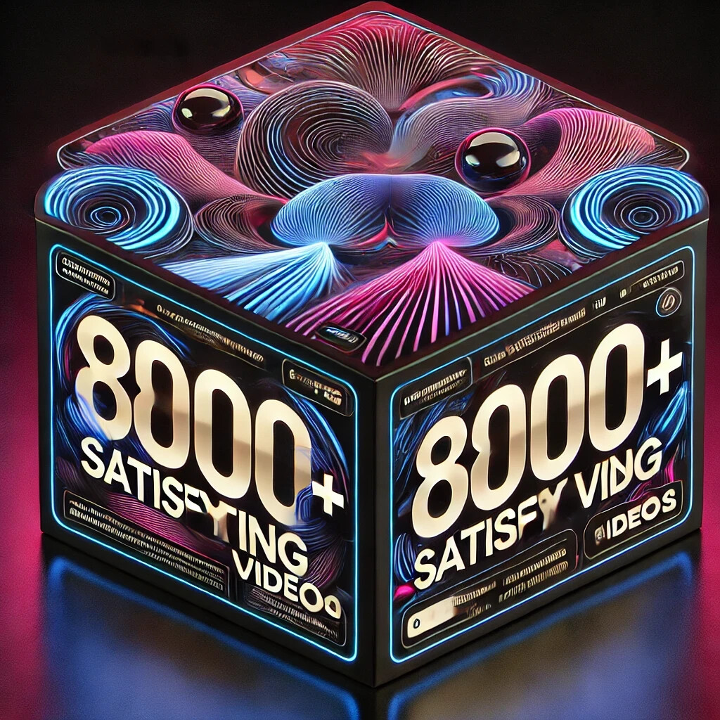 8,000+ Viral Videos from Reels/Tiktok/Satisfying Shorts/ASMR: Slime Videos, DIY
