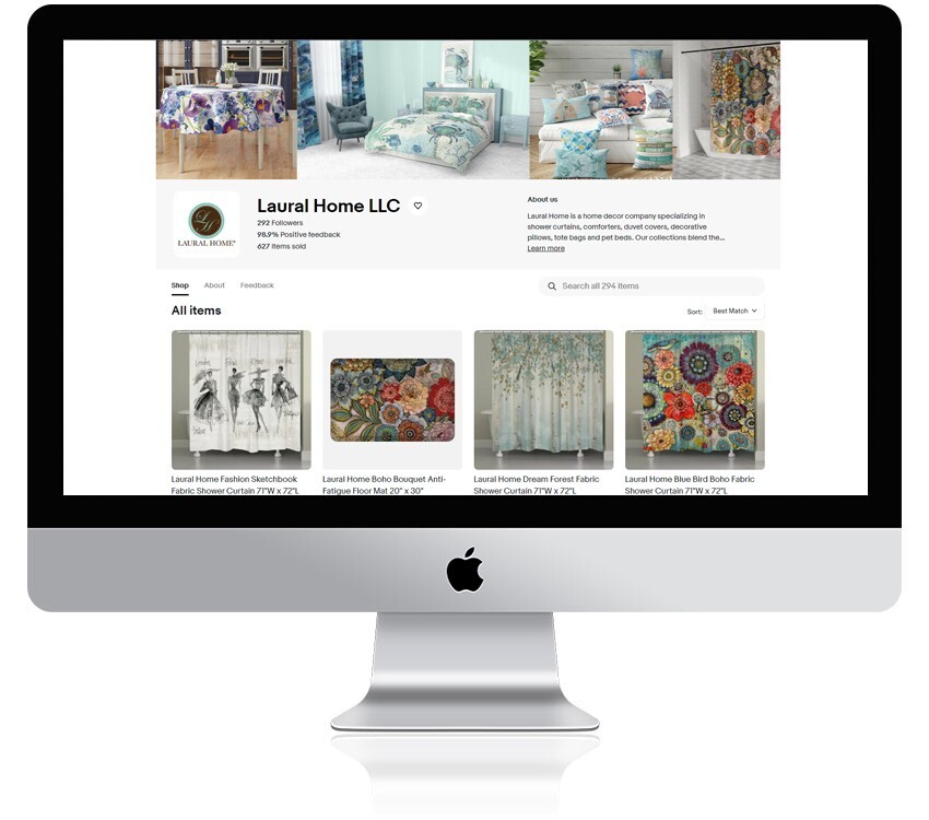Premium eBay template HTML listing design, complimentary logo design & Video ad