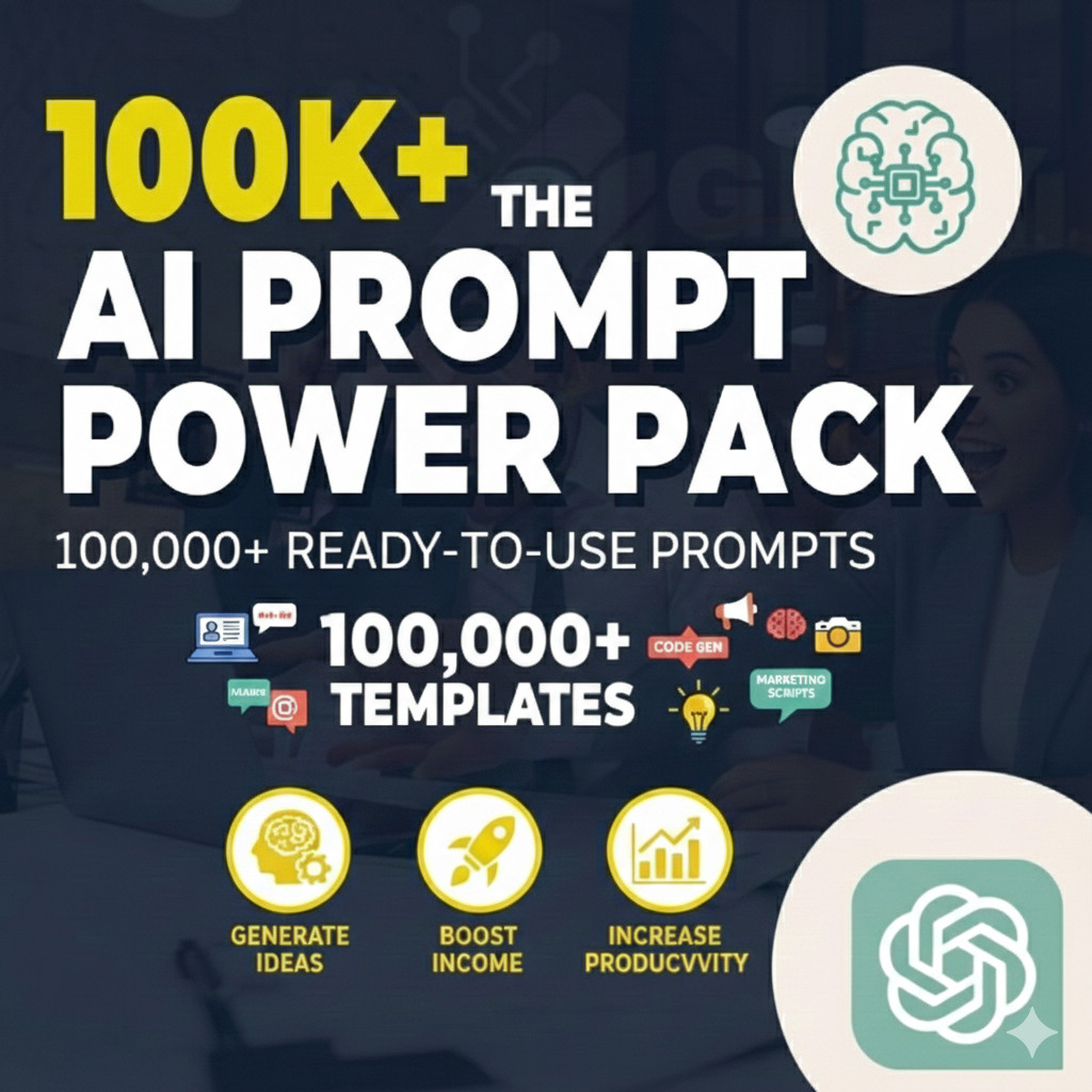 2026 AI Entrepreneur’s Toolkit – 100k+ AI Prompts for Claude Gemini ChatGPT Grok