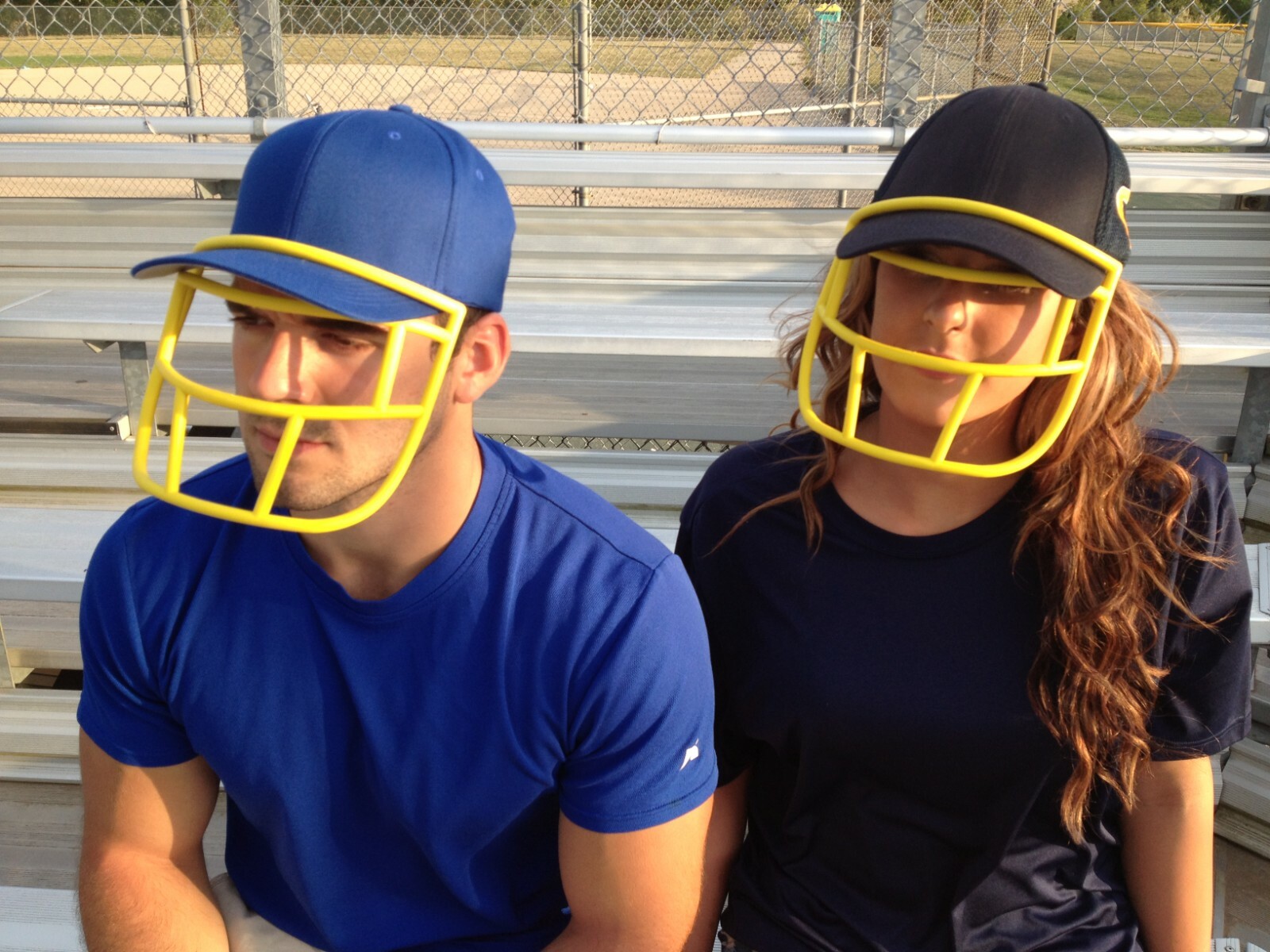 US. Patent #10,945,480 for sale GameFaceOn Fan wear-facemask for bill of hat