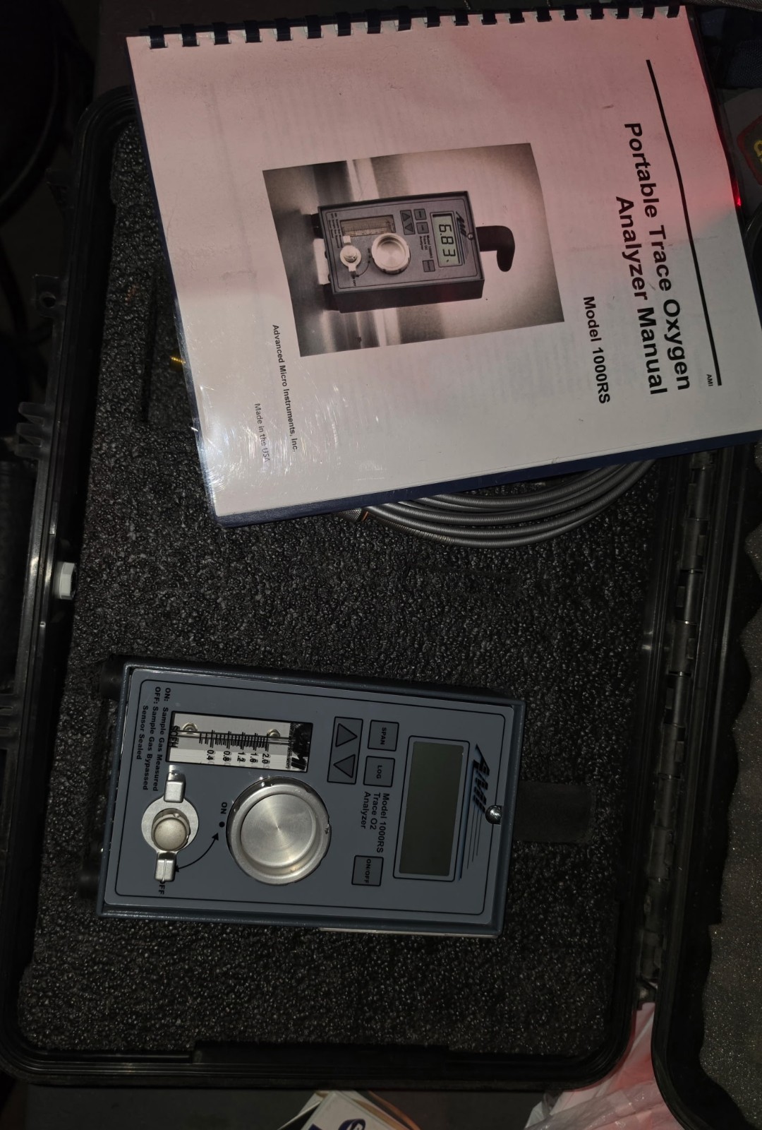 AMI O2 analyzer
