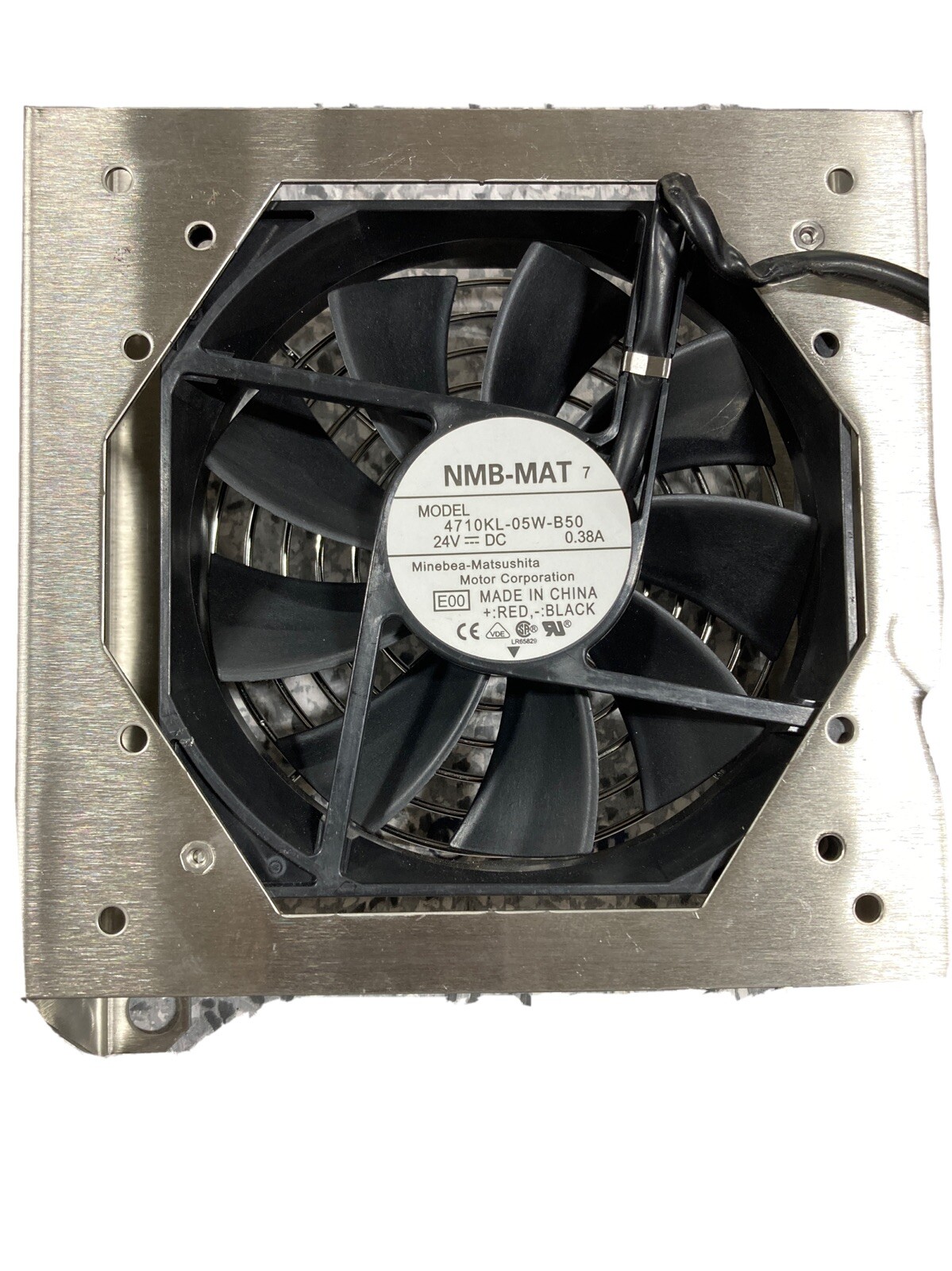NMB-MAT 4710KL-05W-B50 24V 0.38A 120*120*25MM 2PIN Inverter cooling fan New Open
