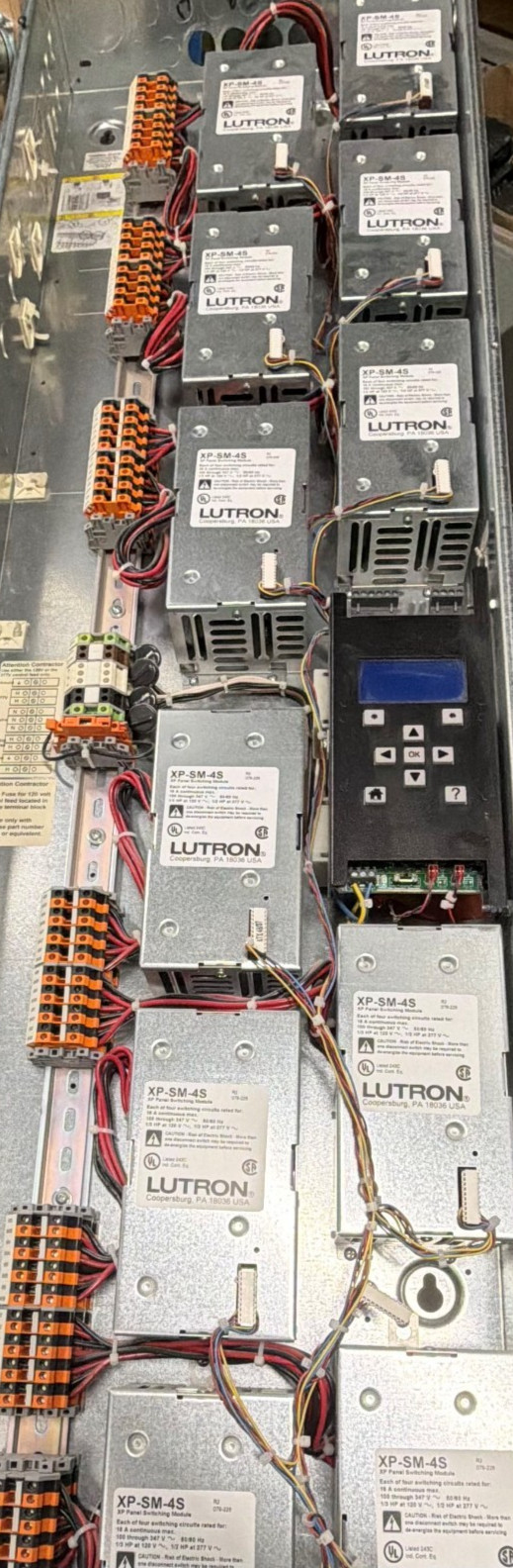 Certified Lutron XP-SM-4S Panel Switching Module Softswitch