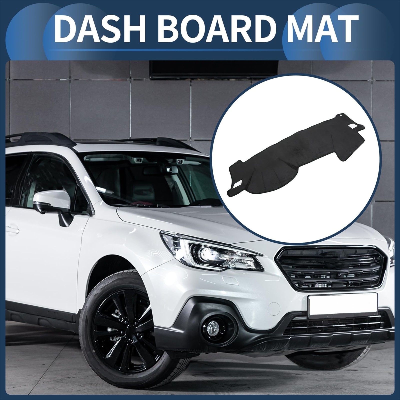 Dash Cover, Center Console Non-Slip Dashboard Carpet Mat for Subaru Outback 2…