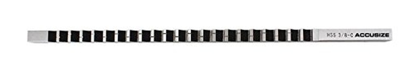Accusize Industrial Tools – 3/8” to C, Hss Keyway Broach, Fractional, Imperi…