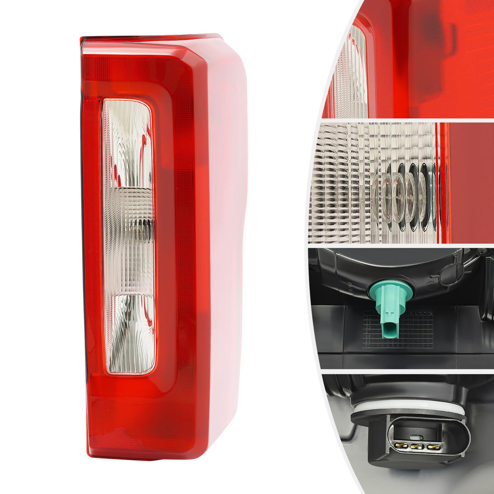 2023-2024 Ford F250 F350 Super Duty Right Halogen Taillight No Blind Spot