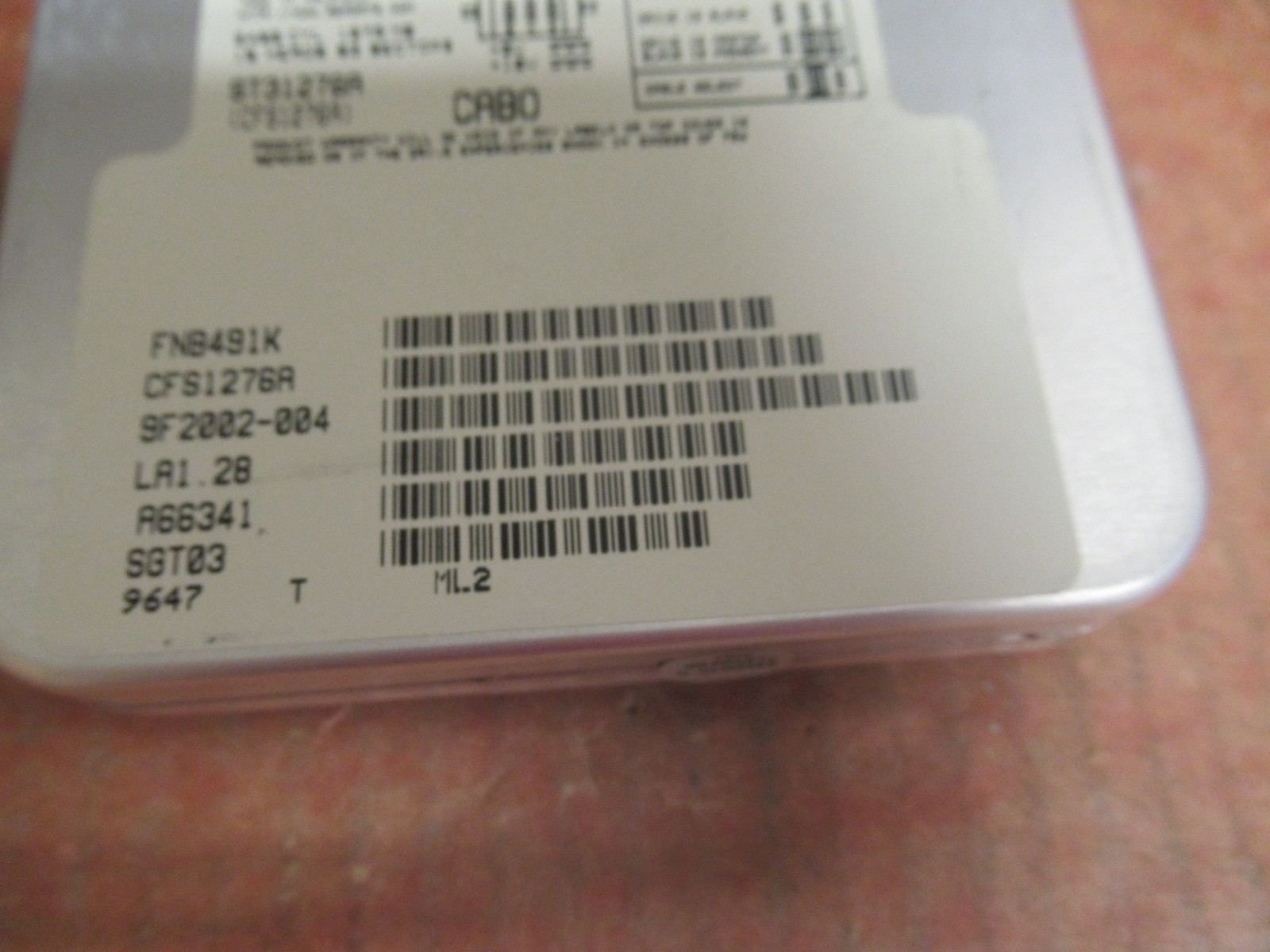 SEAGATE HARD DRIVE ST31276A 1275MB 16 HEADS