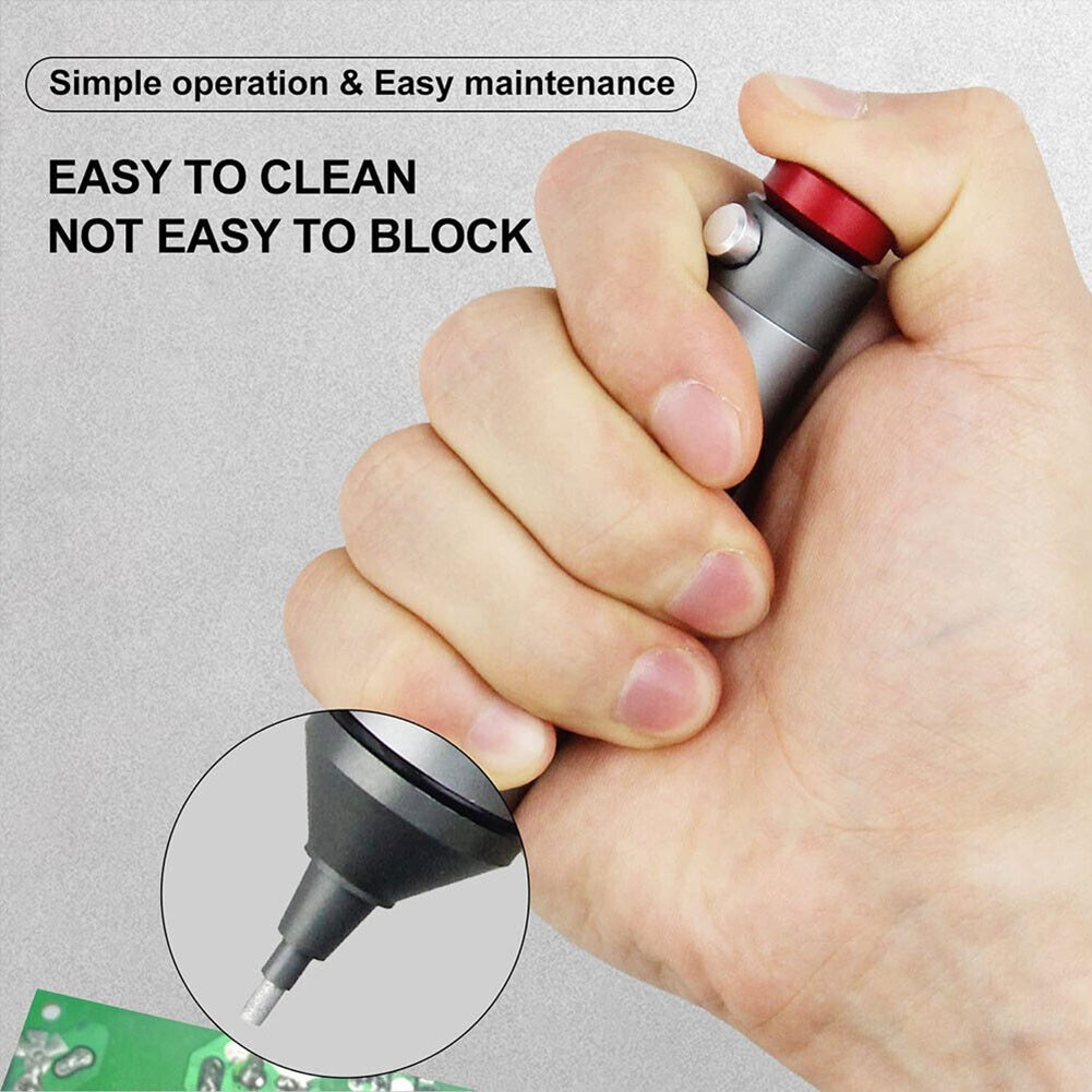 Portable Solder Sucker Pump Remover for Desoldering Lightweight and Easy to Use