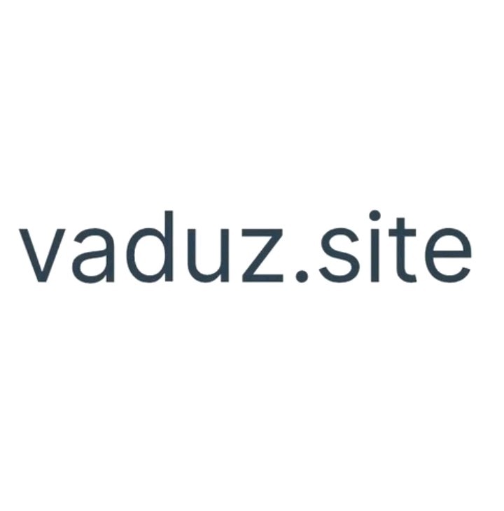 Vaduz.site Liechtenstein Internet Domain URL Website Expensive VIP Address Rare