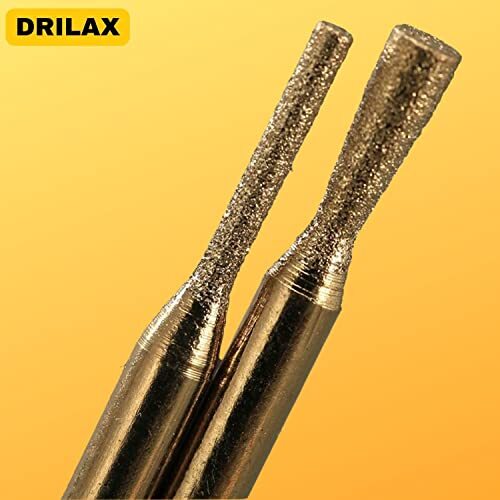 Diamond Drill Bit Burr Set Titanium Coated Bur Including 1mm 2mm 3mm Compatible