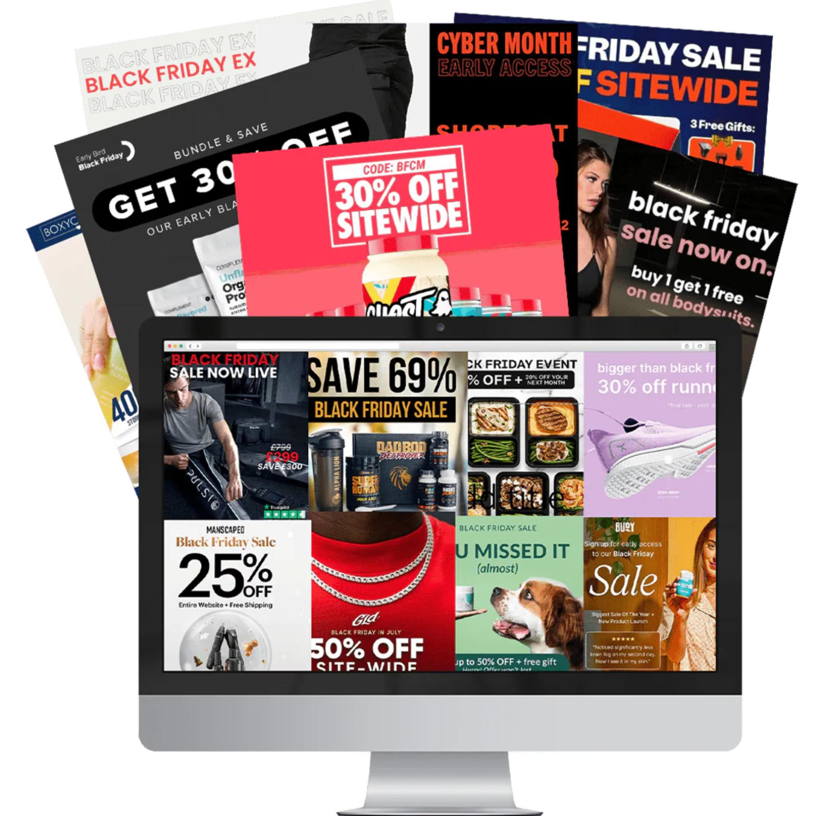 600+ High-Converting Static Ads Canva Templates | Bonus 1000+ Social Media