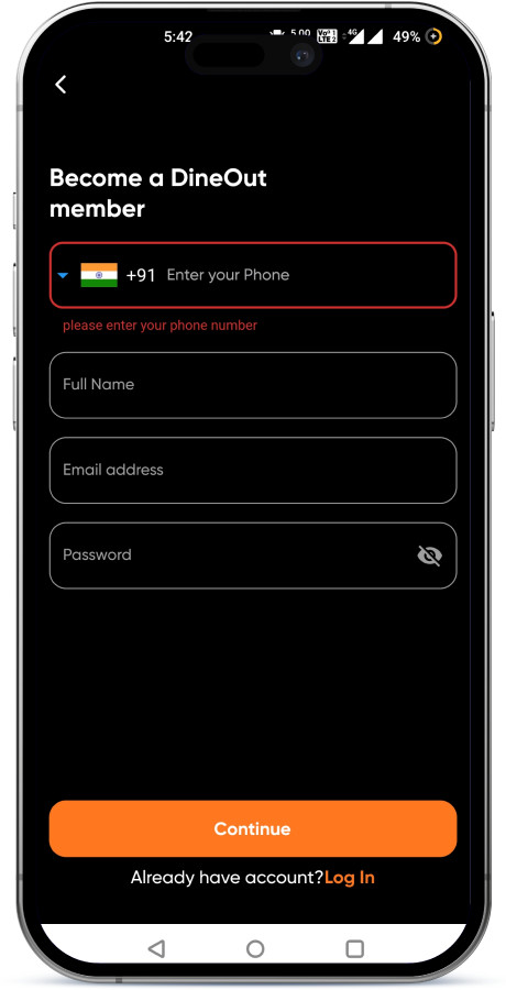 TableGo Restaurant Table Booking & Deals Flutter App | Andoid, iOS | Admin Panel