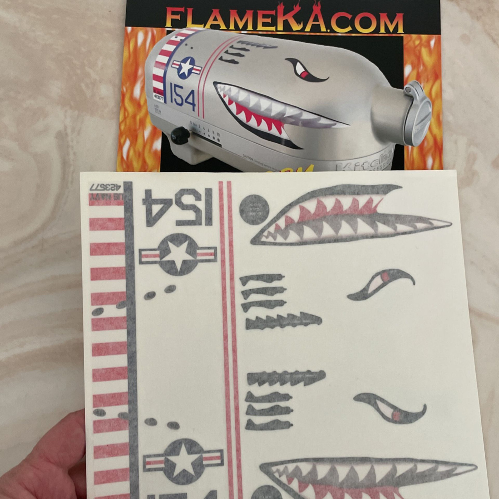 FBA EBAY Business And Inventory For Sale KA Mixer decals 850 units SELL READY