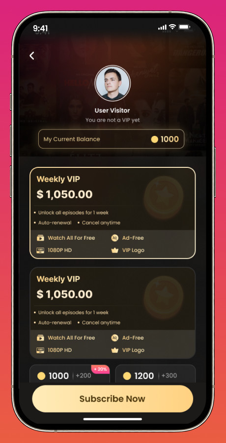 SceneBox Flutter OTT App | Short Drama & Web Series Streaming | Android iOS Web