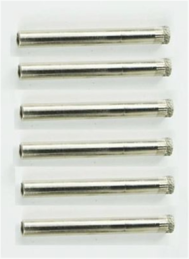 10piece 3mm ( 1/8″ inch ) Diamond coated drill bit hole saw core drills M1586 QL