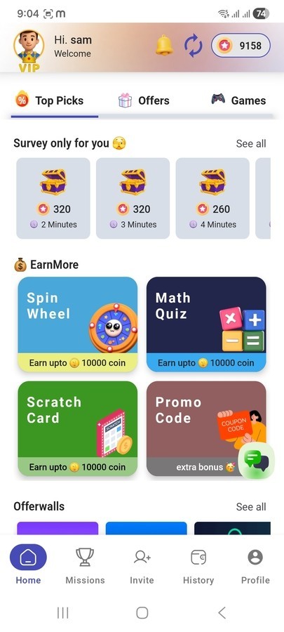 Bonus Point – Rewards Android App (Java) + Laravel Admin Panel | Rewards App