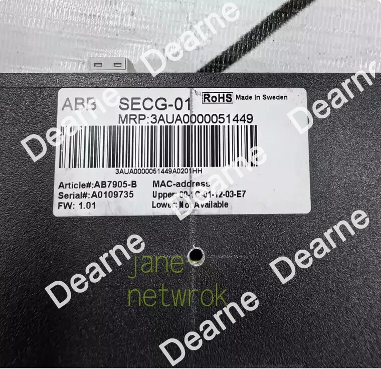 1PC USED ABB SECG-01 3AUA0000051449 (By DHL or Fedex) #H596DD YD