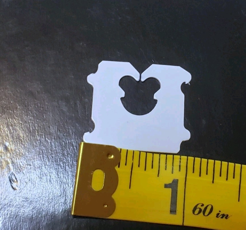 Plastic Bread Tabs Clips Tags Tater Tabs Bag of 50 Crafts