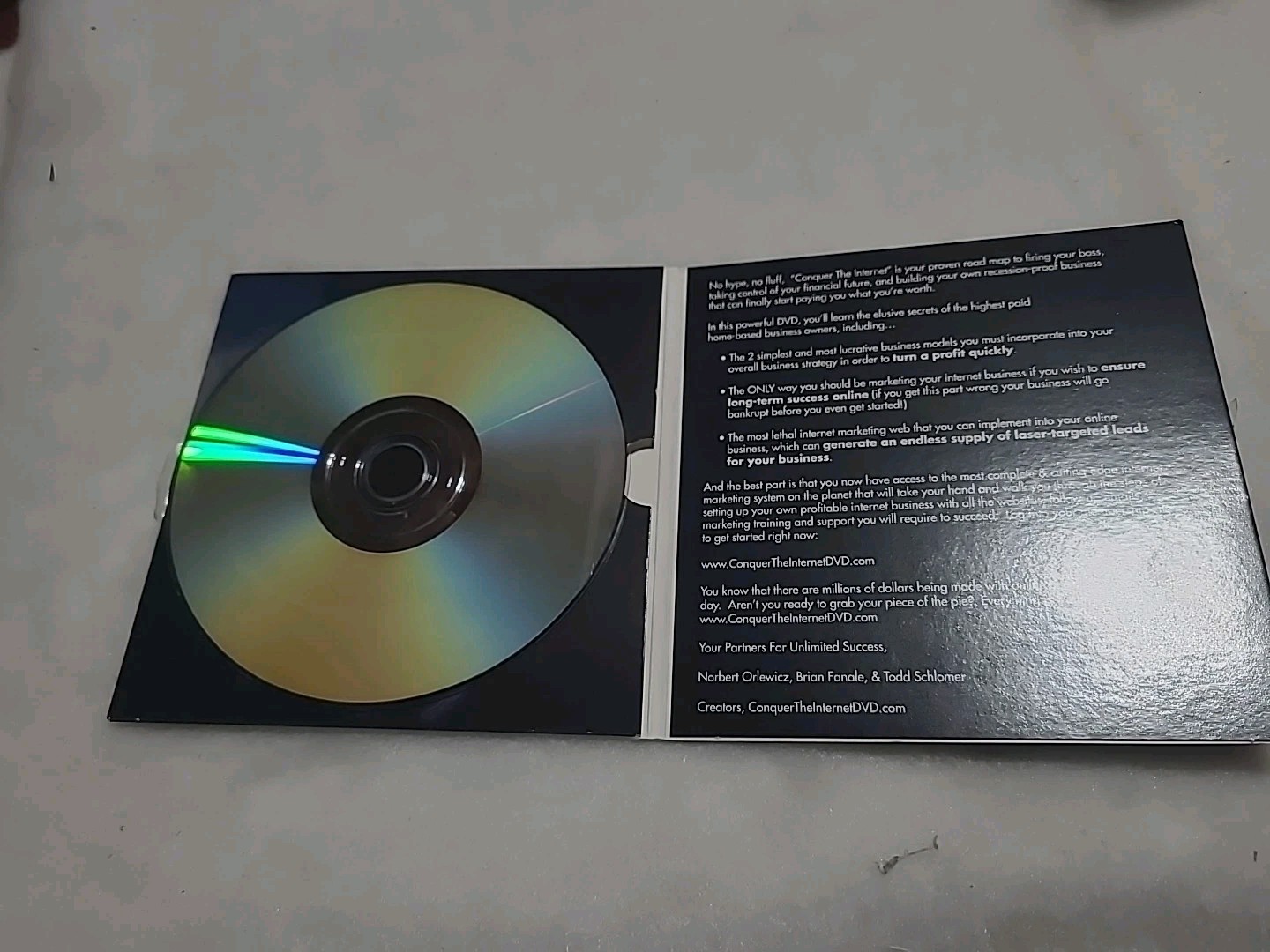 Conquer The Internet DVD