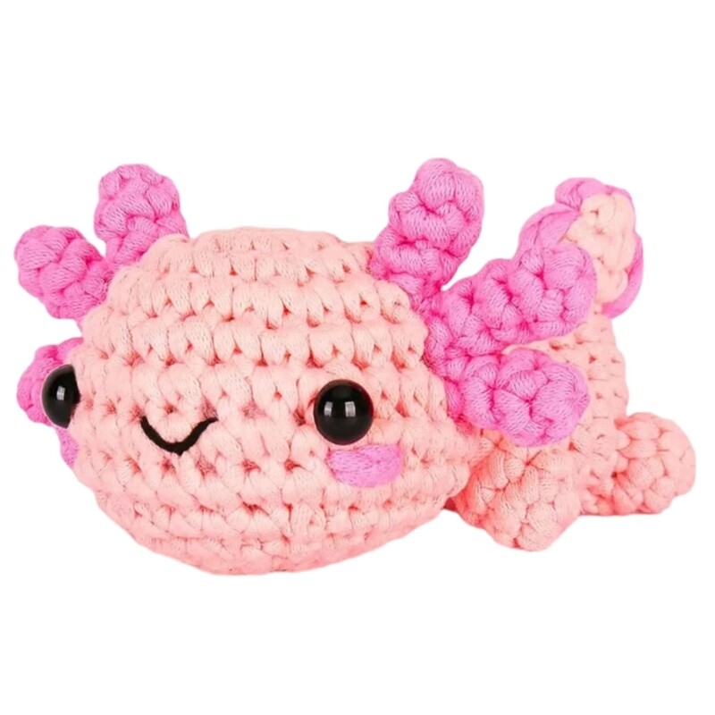 Crochet Dragon Kits for Kid Adult, Including Crochet Hook, Instruction