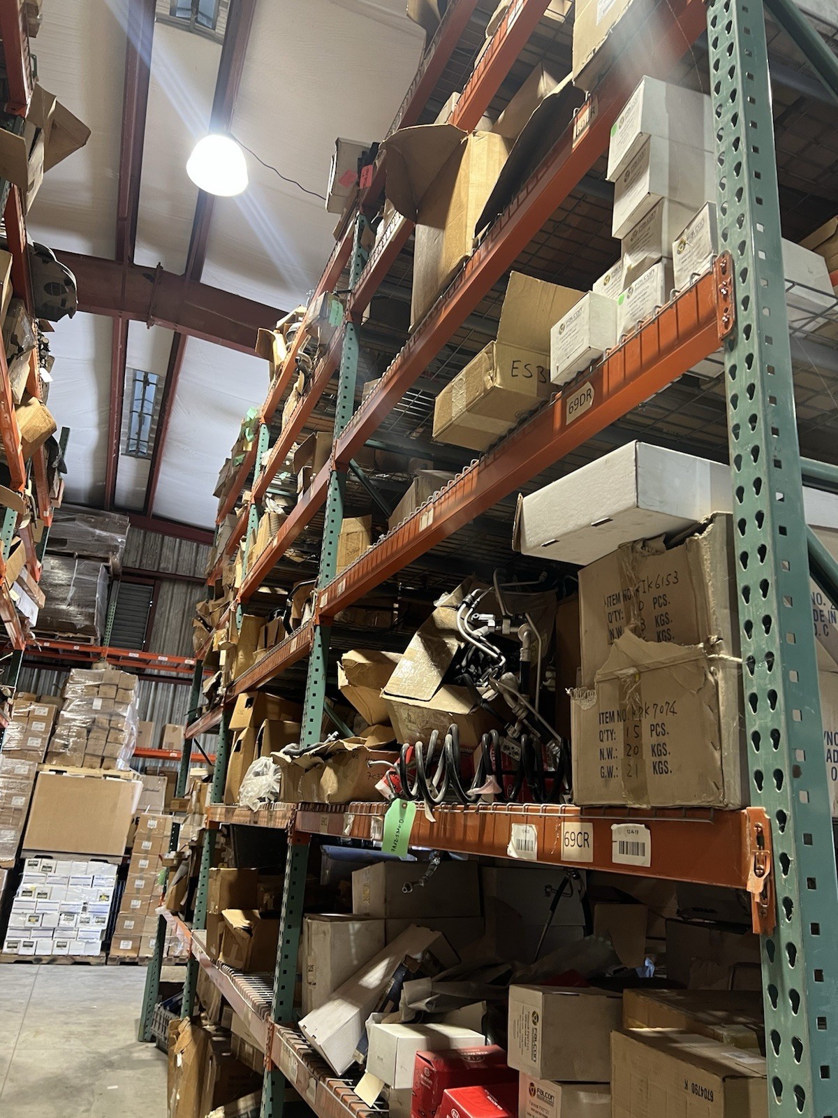 🏁 Massive Auto Parts Inventory Liquidation – 120 Full Pallets – Over $3,000,000