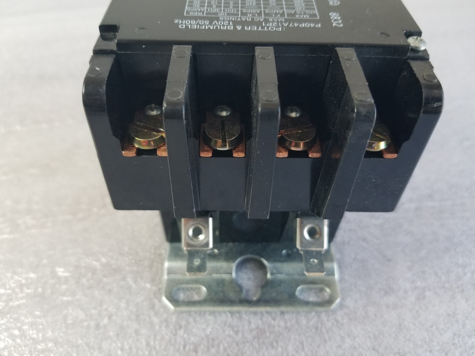 Potter & Brumfield P40P47A12P1-120 Contactor, 120V, 50/60 Hz, Made-In-The-USA
