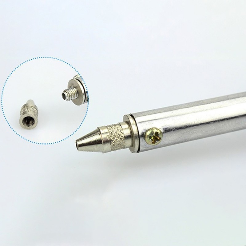 5Pcs 1.6mm/1.2mm Soldering Iron Nozzle Tips for Electric Vacuum Desoldering