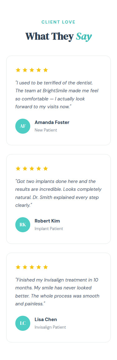 Dental Clinic Website – Professional HTML Landing Page – Medical – Responsive