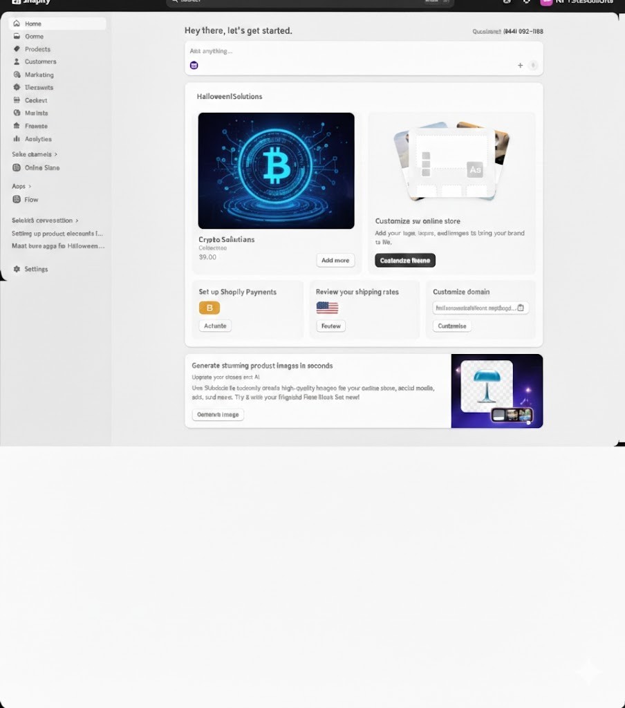 Ready To Go – Super Deluxe Crypto Shopify Website Package