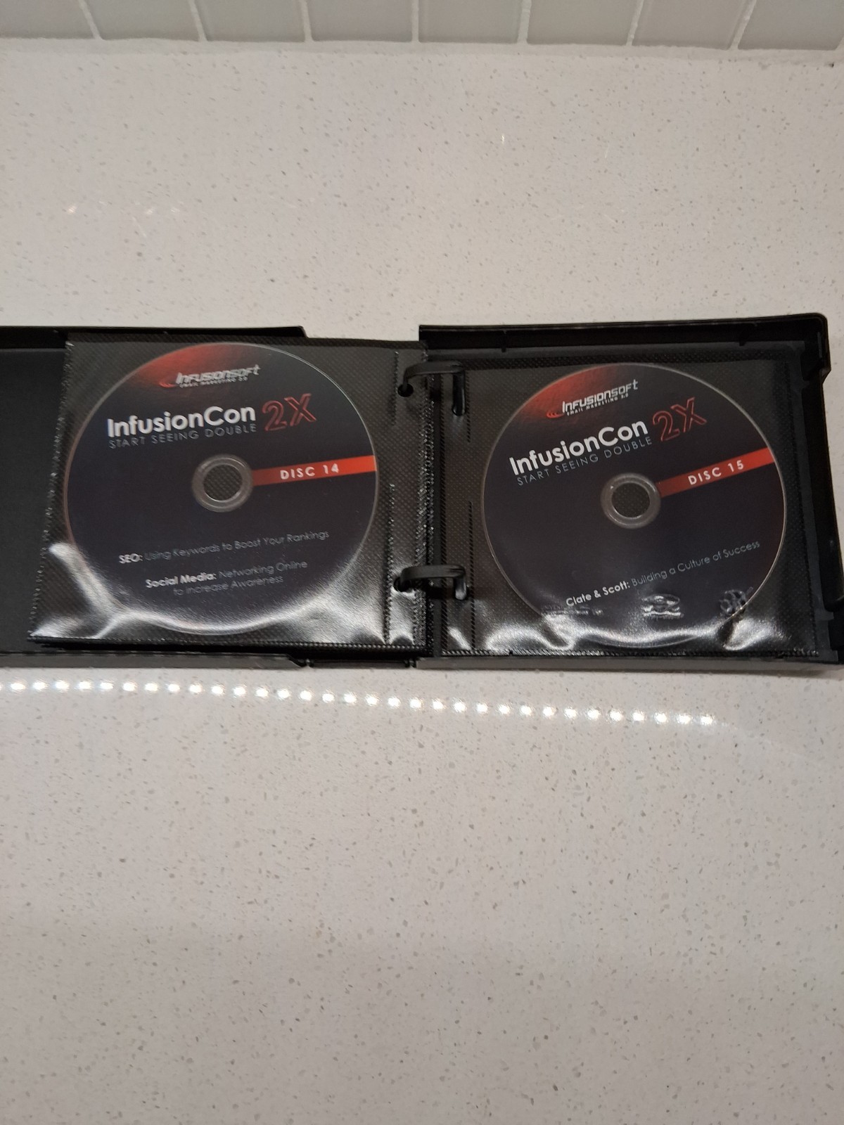 Infusioncon Infusionsoft 2010 User Conference, 15 DVD SET for Email Marketing