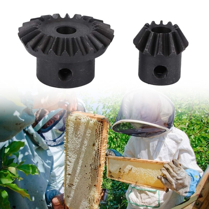 Honeys Extractor Gear Replacement Part Easy to Install Beekeeper Tool for Bees