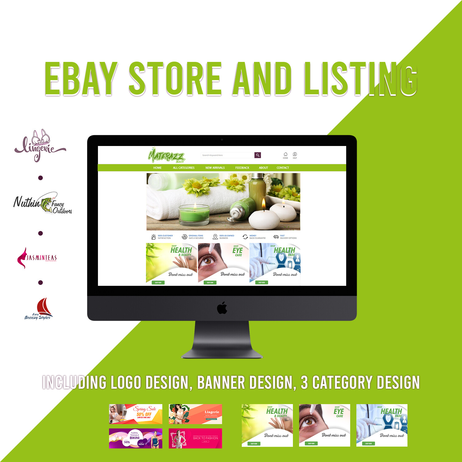 FREE Template Ebay Listing Auction Html Design RESPONSIVE LOGO DESIGN 2021