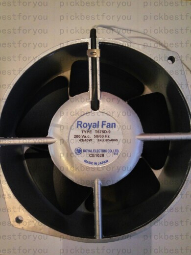 Royal Fan TYPE T675D-9 Aluminum alloy High temperature 200V 172*150*55 #MH23 QL