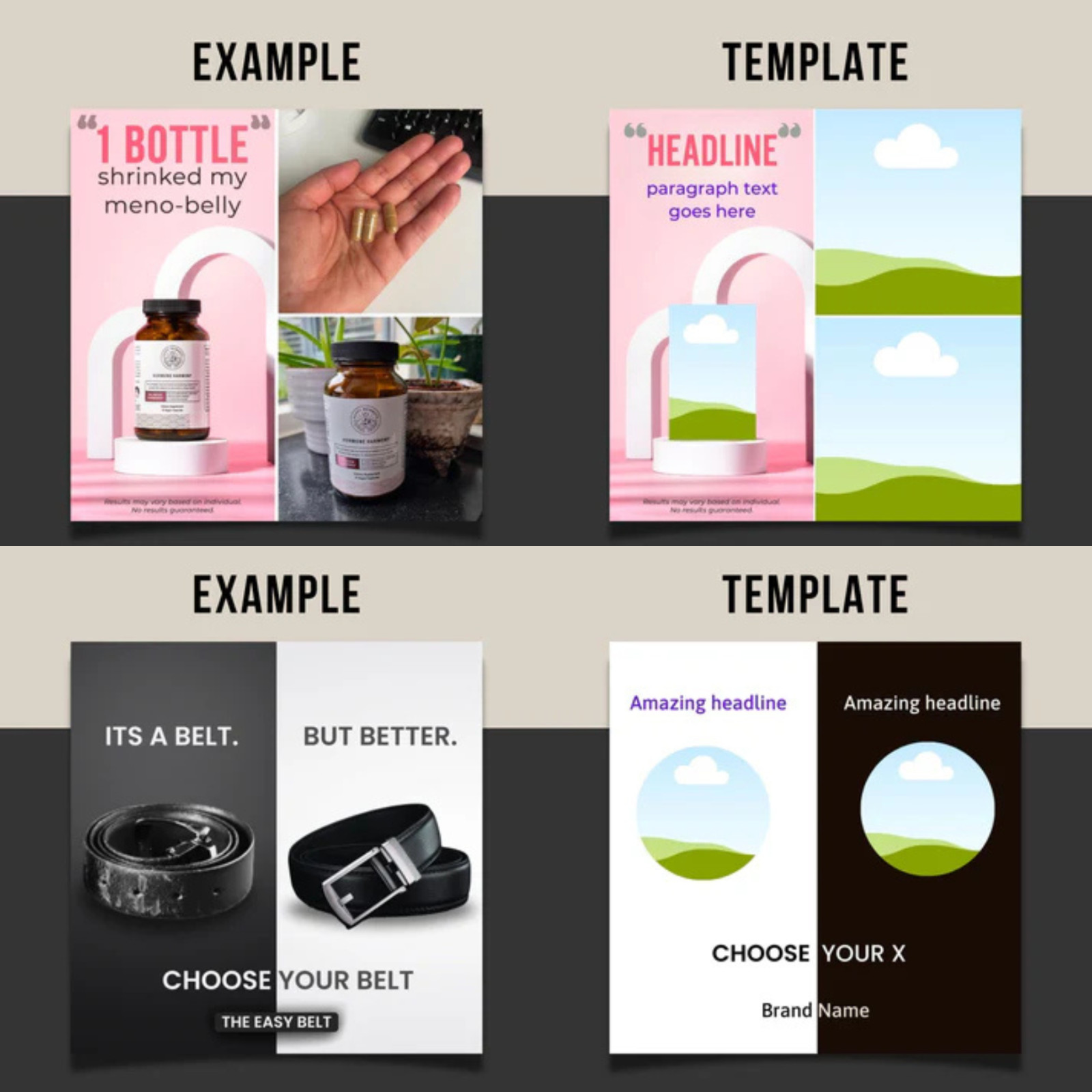 1,600+ Winning Static Ads Canva Templates for High-Converting Campaigns