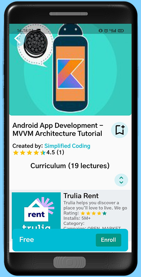 Edufy Education Flutter App + Admin Panel | Online Courses & Quiz System