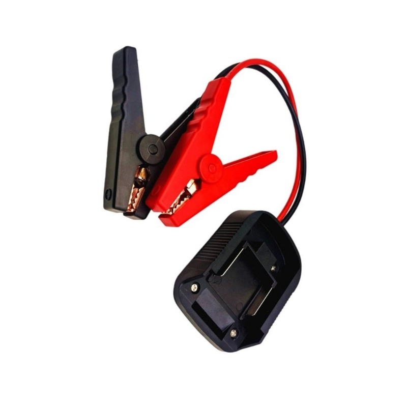 Emergency Car Battery Power Adapter Alligator Clip For Bl1830 Engine Ignitions