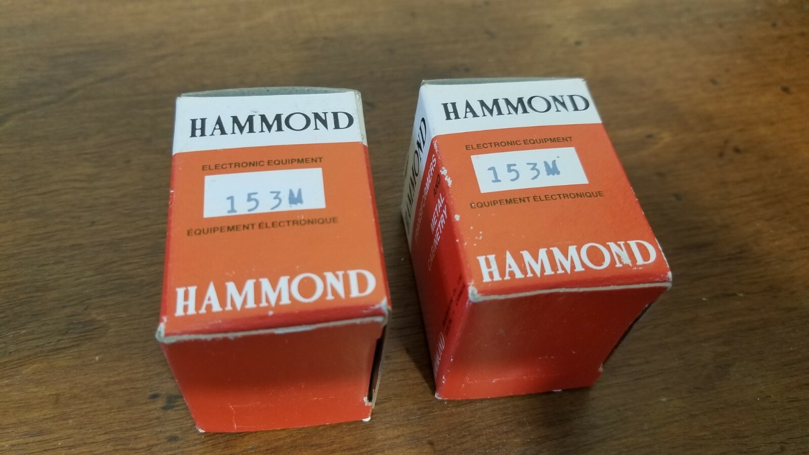 Hammond Transformers Model 153M DC Reactor 300 Volts 100 ma 86 Ohms – NOS Qty 2