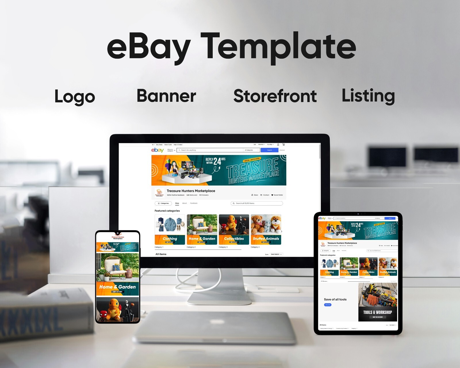Logo Design, Listing Template Design Responsive 2024 Professional Compliant Html