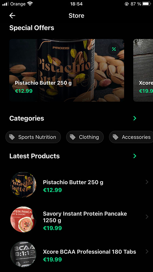 ActiveFit – Fitness React Native App + Admin Panel, iOS Android | Multi-Language