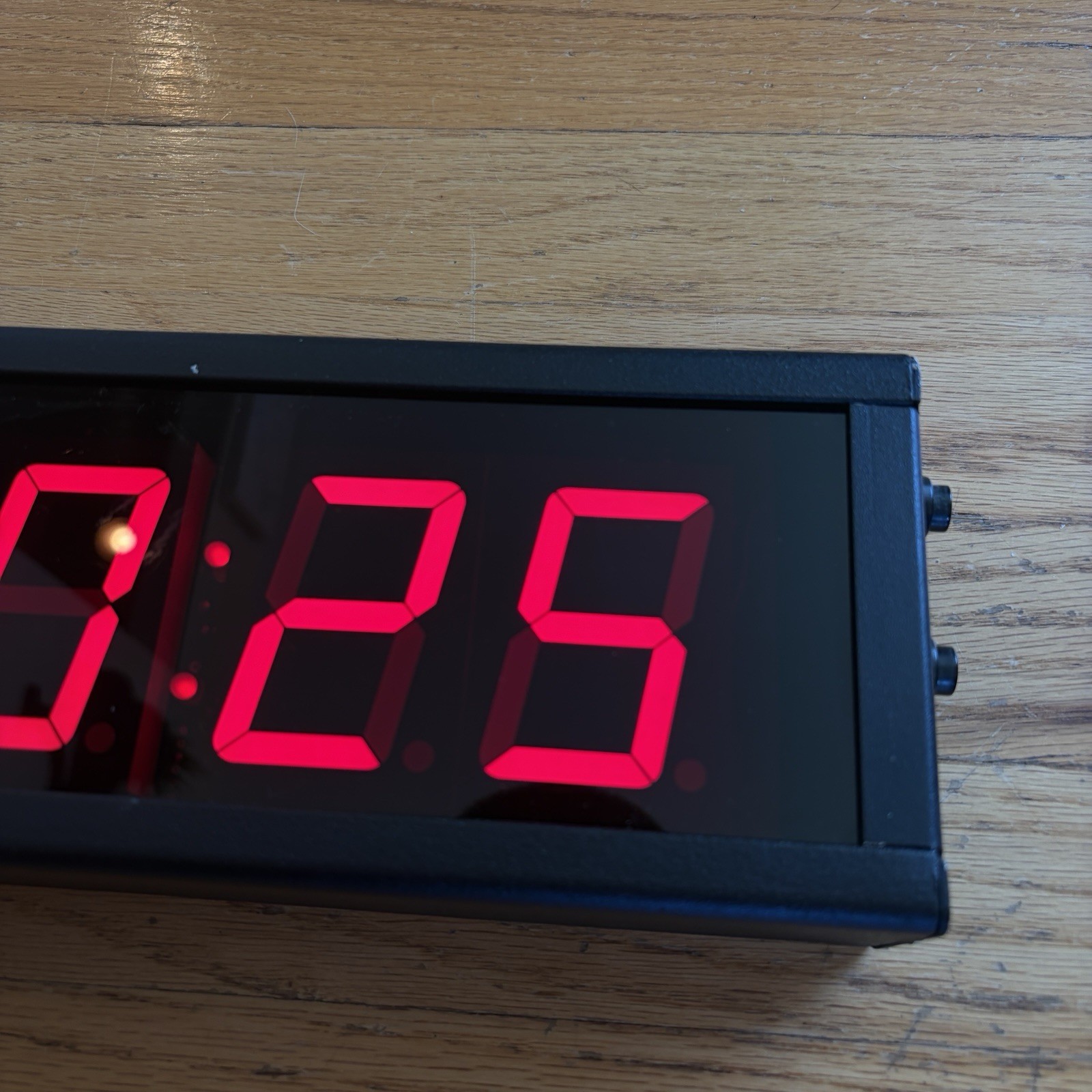 Electronic Displays Inc Industrial LED Clock Gym Timer 16” Long
