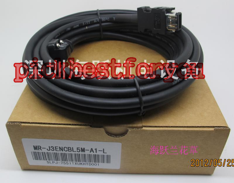 NEW For Mitsubishi MR-J3 Servo Drive Cable MR-J3ENCBL5M-A1-L #HW90 YD