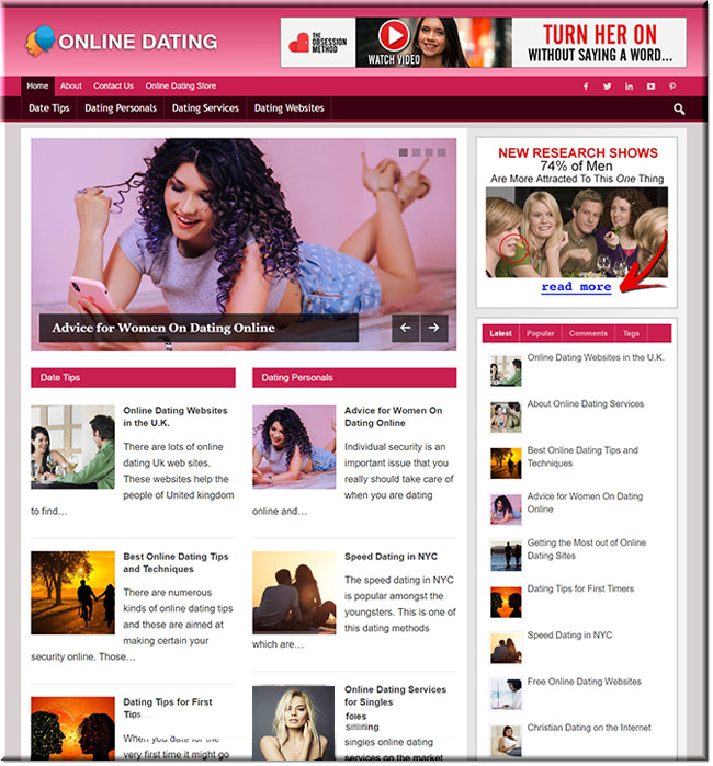 Make Money with Online Dating Affiliate website – Multiple Income Streams