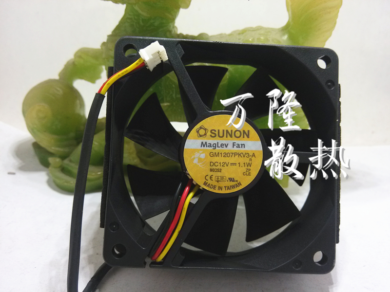 1pcs SUNON GM1207PKV3-A 70*70*20mm 12V 1.1W 3Pin cooling fan #M2468 QL