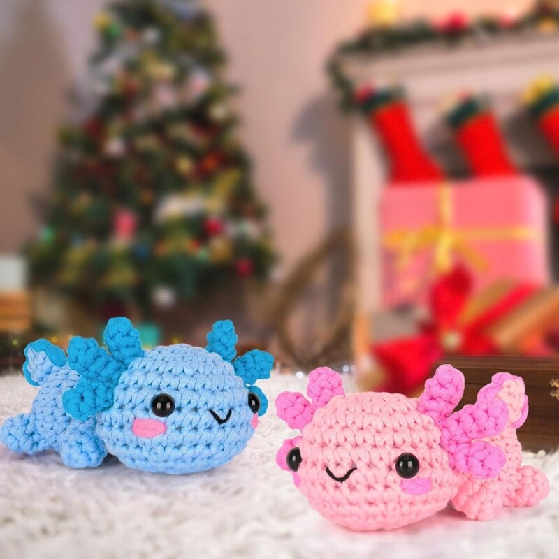 Crochet Dragon Kits for Kid Adult, Including Crochet Hook, Instruction
