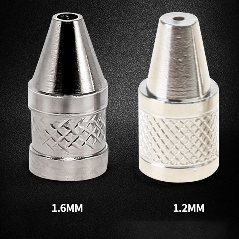 5Pcs 1.6mm/1.2mm Electric Heating Solder Suction Nozzle Suction Nozzle Electric
