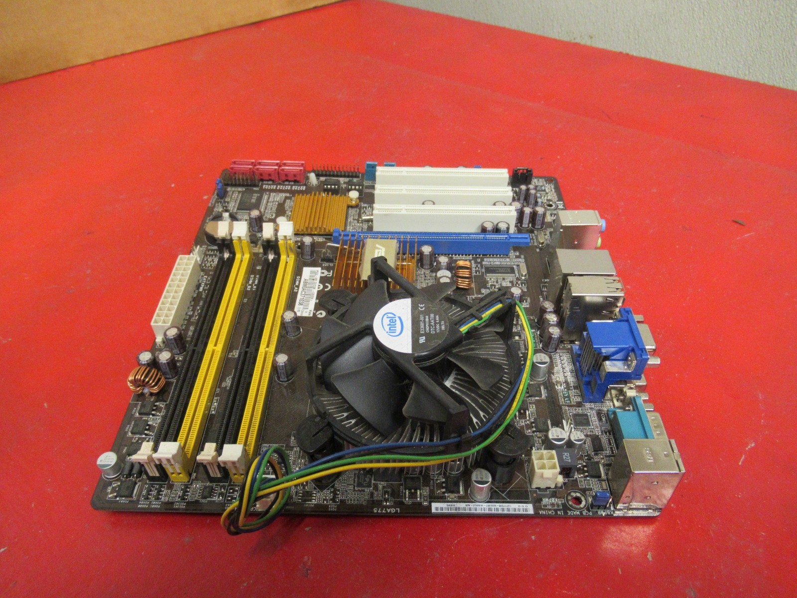 ASUS MOTHERBOARD P5QL-VM DO/CSM P5QL-VM D0/CSM GREEN USED
