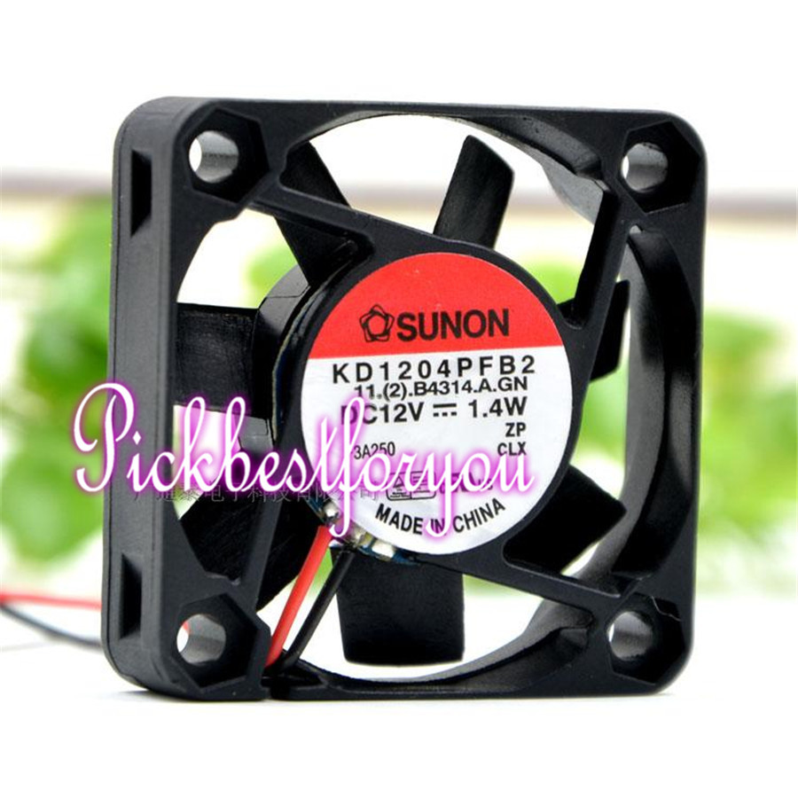 SUNON KD1204PFB2 11.2.B4314.A.GN Cooling fan DC12V 1.4W 40X10mm 2pin #ME93 QL