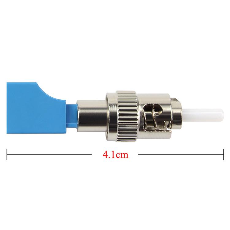 1pc ST-LC Male to Female Hybrid Fiber Optical Adapter Converter Connector # GY